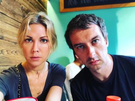 Desi Lydic with her husband Gannon Brousseau.